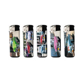 50 x 4Smoke Electronic Printed Lighters - ZY218DK