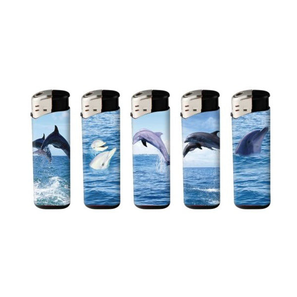 50 x 4Smoke Electronic Printed Lighters - ZY218DK