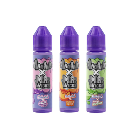 Momo X Mr Wicks 50ml Shortfill 0mg (70VG/30PG)