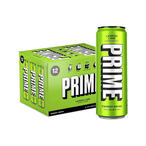 PRIME Energy USA Lemon Lime Drink Can 355ml