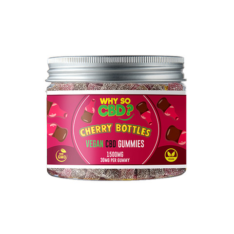 Why So CBD? 1500mg CBD Small Vegan Gummies - 11 Flavours