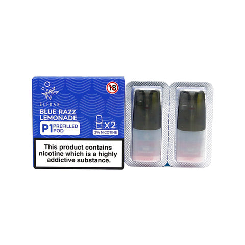 Elf Bar P1 Replacement 2ml Pods for ELF Mate 500