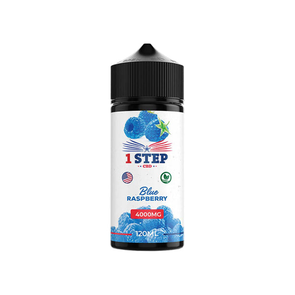 1 Step CBD 4000mg CBD E-liquid 120ml (BUY 1 GET 1 FREE)