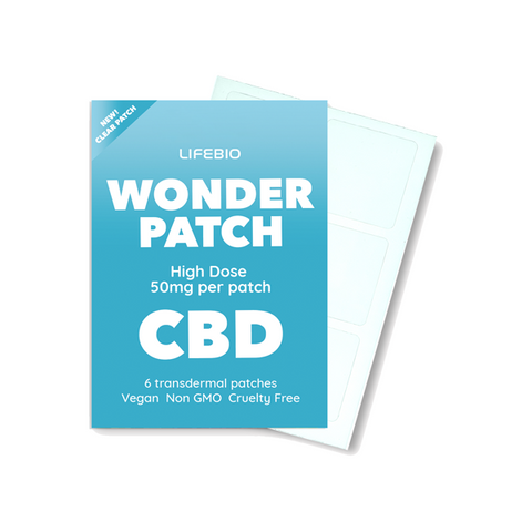 Lifebio 300mg CBD Wonderpatch Patches - 6 Patches