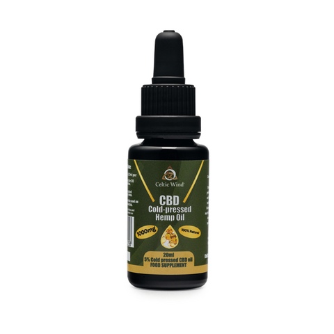 Celtic Wind Crops 1000mg CBD Multi-Complex Hemp Oil - 10ml