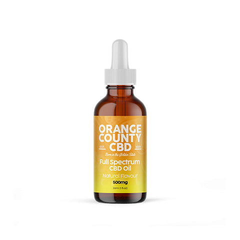 Orange County CBD 500mg 30ml MCT Oil - Organic Coconut Oil