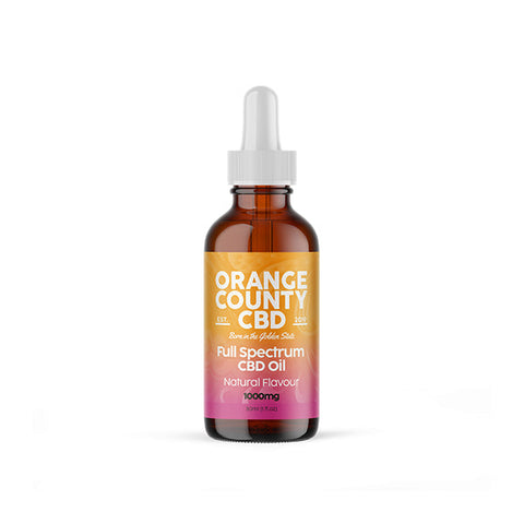 Orange County CBD 1000mg 30ml MCT Oil - Organic Coconut Oil