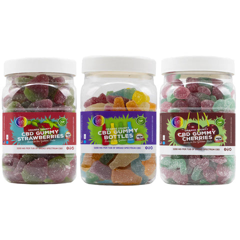 Orange County CBD 3200mg Gummies - Large Pack