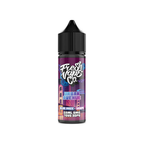 Fresh Vape Co 50ml Shortfill 0mg (70VG/30PG)