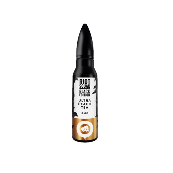 Riot Squad Black Edition Range 0mg 50ml Shortfill (50VG/50PG)