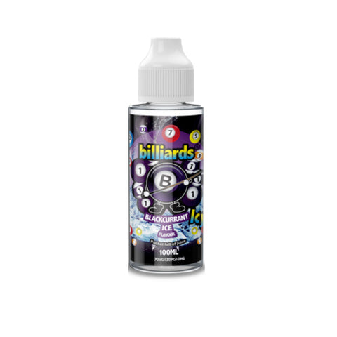 Billiards Icy 0mg 100ml Shortfill (70VG/30PG)