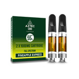 Aztec CBD 2 x 1000mg Cartridge Kit - 1ml