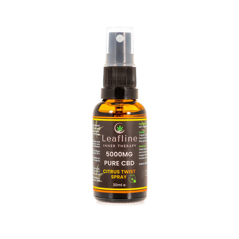 CBD Leafline 5000mg CBD MCT Oil Spray - 30ml