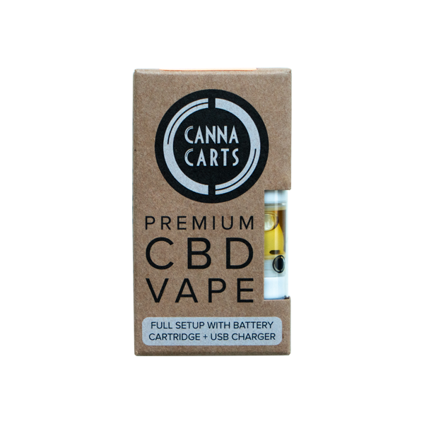 Cannacarts Premium CBD Vape Cartridge Set