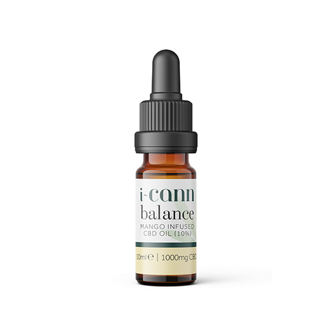 i-Cann Balance 10% Mango Infused CBD Oil - 10ml