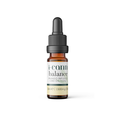 i-Cann Balance 15% Mango Infused CBD Oil - 10ml