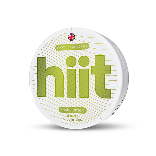 Hiit 10mg CBD Pouches - Zesty Lemon