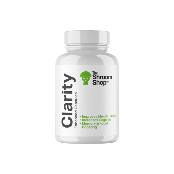 The Shroom Shop Enhanced Clarity 67500mg Capsules - 90 Caps