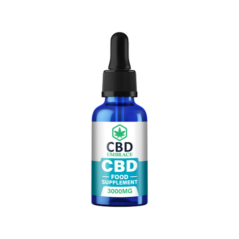 CBD Embrace 3000mg Full Spectrum CBD Food Supplement - 30ml