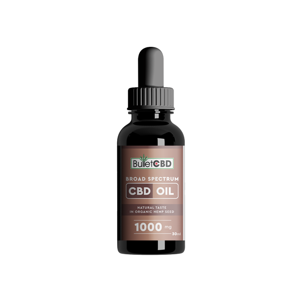 Bullet CBD 1000mg Broad Spectrum CBD Oil - 30ml