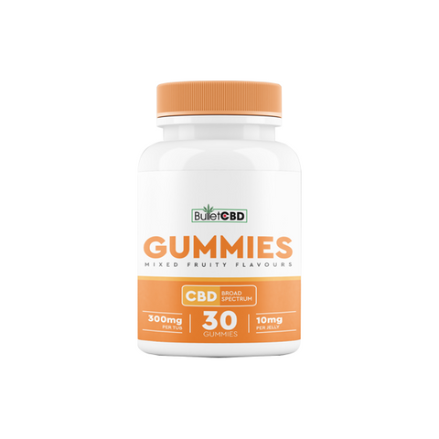 Bullet CBD 300mg Broad Spectrum CBD Gummies - 30 Pieces