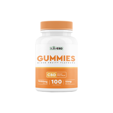 Bullet CBD 1000mg Broad Spectrum CBD Gummies - 100 Pieces