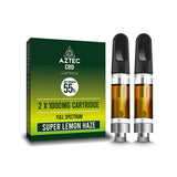 Aztec CBD 2 x 1000mg Cartridge Kit - 1ml