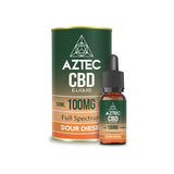 Aztec CBD 100mg CBD Vaping Liquid 10ml (50PG/50VG)