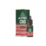 Aztec CBD 300mg CBD Vaping Liquid 10ml (50PG/50VG)