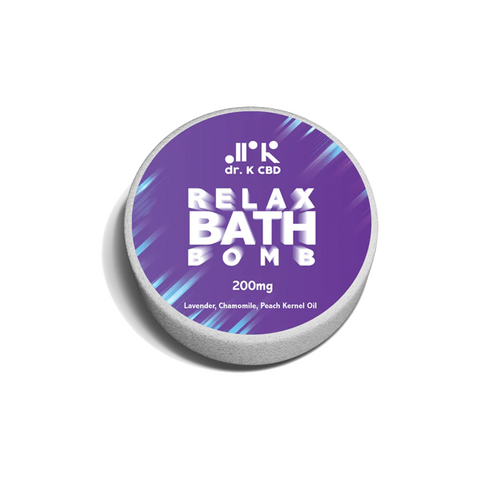 Dr K CBD 200mg CBD Relax Bath Bomb