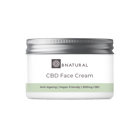 Bnatural 500mg CBD Anti-Ageing CBD Face Cream - 50ml