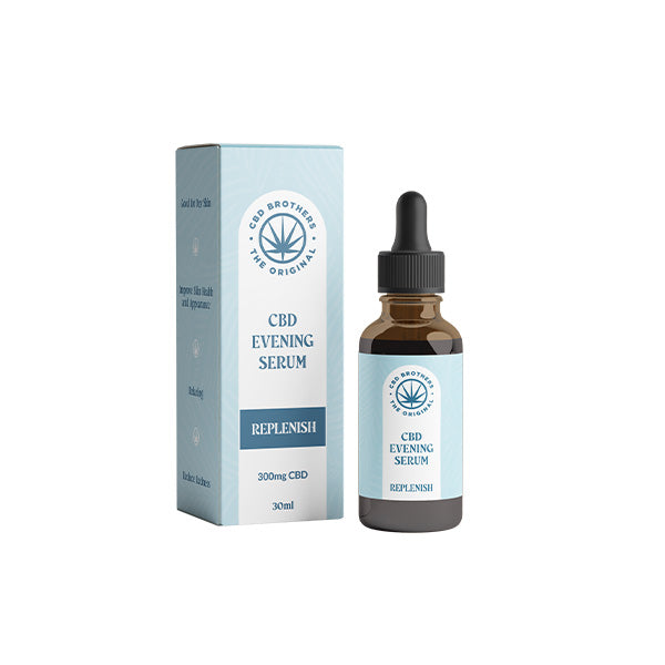 CBD Brothers 300mg CBD Evening Replenish Serum - 30ml