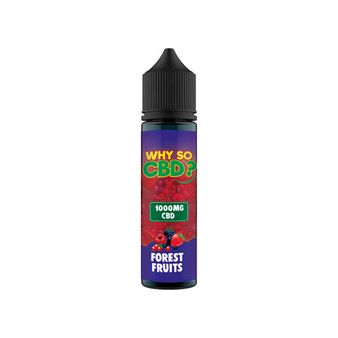 Why So CBD? 1000mg Full Spectrum CBD E-liquid 60ml