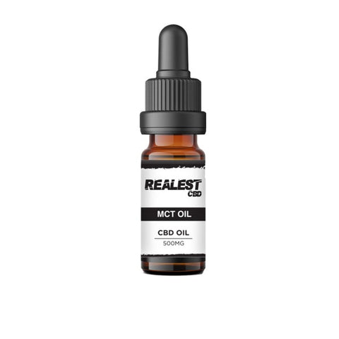 Realest CBD 500mg CBD 10ml MCT Oil (BUY 1 GET 1 FREE)