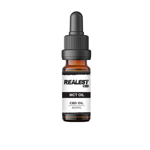 Realest CBD 800mg CBD 10ml MCT Oil (BUY 1 GET 1 FREE)