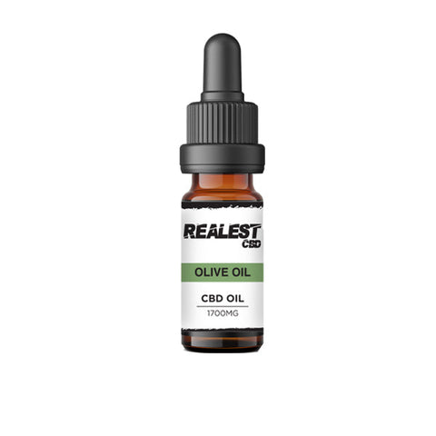 Realest CBD 1700mg CBD 10ml Olive Oil (BUY 1 GET 1 FREE)