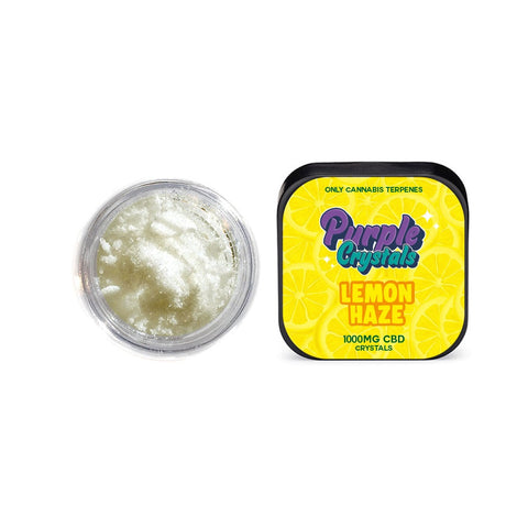 Purple Crystals by Purple Dank 1000mg CBD Crystals - Lemon Haze (BUY 1 GET 1 FREE)