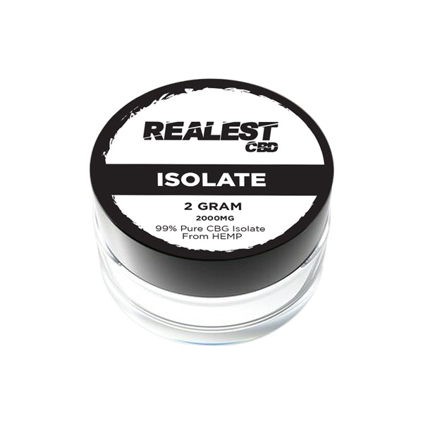 Realest CBD 2000mg CBG Isolate (BUY 1 GET 1 FREE)