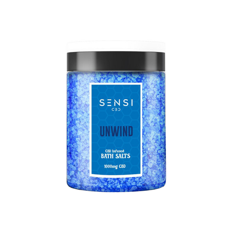 Sensi CBD 1000mg CBD Infused Bath Salts - 700g (BUY 1 GET 1 FREE)