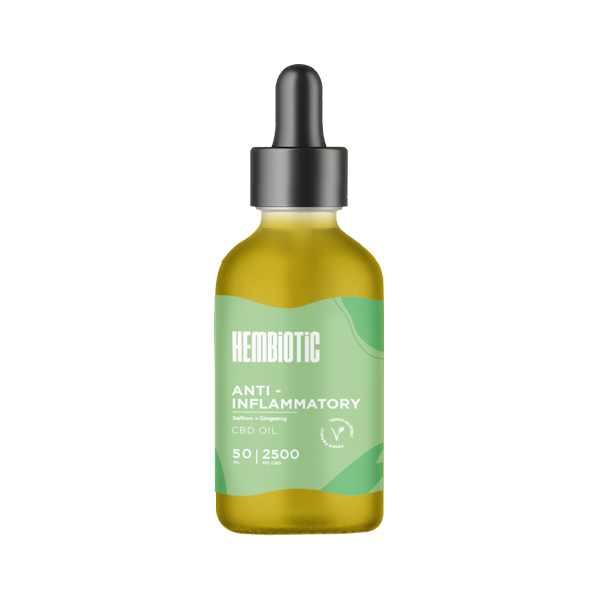 Hembiotic 2500mg Bulk CBD Oil - 50ml